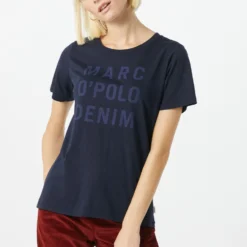 Marc O'Polo DENIM T-shirts Shirt Logo Tee Dames Blauw -About You Winkel b21219654a0157ef6e7e20a50442e5ce scaled