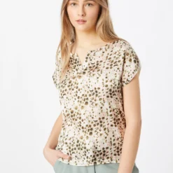 MORE&MORE T-shirts Shirt Dames Gemengde Kleuren / Wit -About You Winkel b376a53a6a9205ae77acdb6623f577d2 scaled