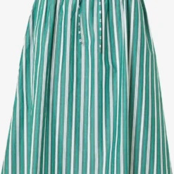 Marc O'Polo DENIM Midi Rokken Rok Dames Smaragd / Jade Groen