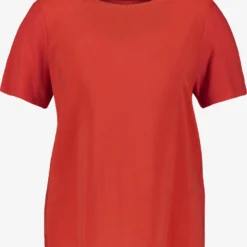 Gerry Weber T-shirts Shirt Dames Vuurrood