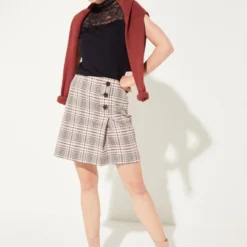 Comma Mini Rokken Rok Dames Lichtbruin / Donkerbruin -About You Winkel b5ec2165186222ccc48d48e2135a9d18 scaled