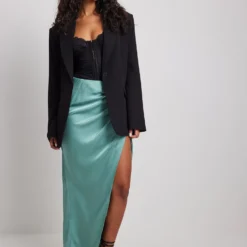 NA-KD Maxi Rokken Rok Dames Mintgroen 8 NA-KD Maxi Rokken Rok Dames Mintgroen -About You Winkel b81a3826c8448427ca52ce361b7ee75a scaled