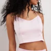NA-KD Crop Tops Top Dames Roze 1 NA-KD Crop Tops Top Dames Roze -About You Winkel ba2c75dfa1fb893a66ce117819224311 scaled