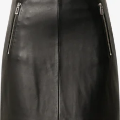 Hugo Leren Rokken Rok Losia Dames Zwart