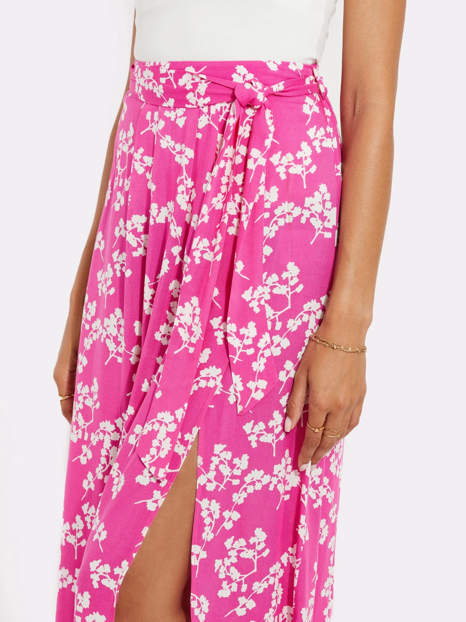 Threadbare Maxi Rokken Rok Sherbet Dames Lichtroze 7 Threadbare Maxi Rokken Rok Sherbet Dames Lichtroze - Afbeelding 5