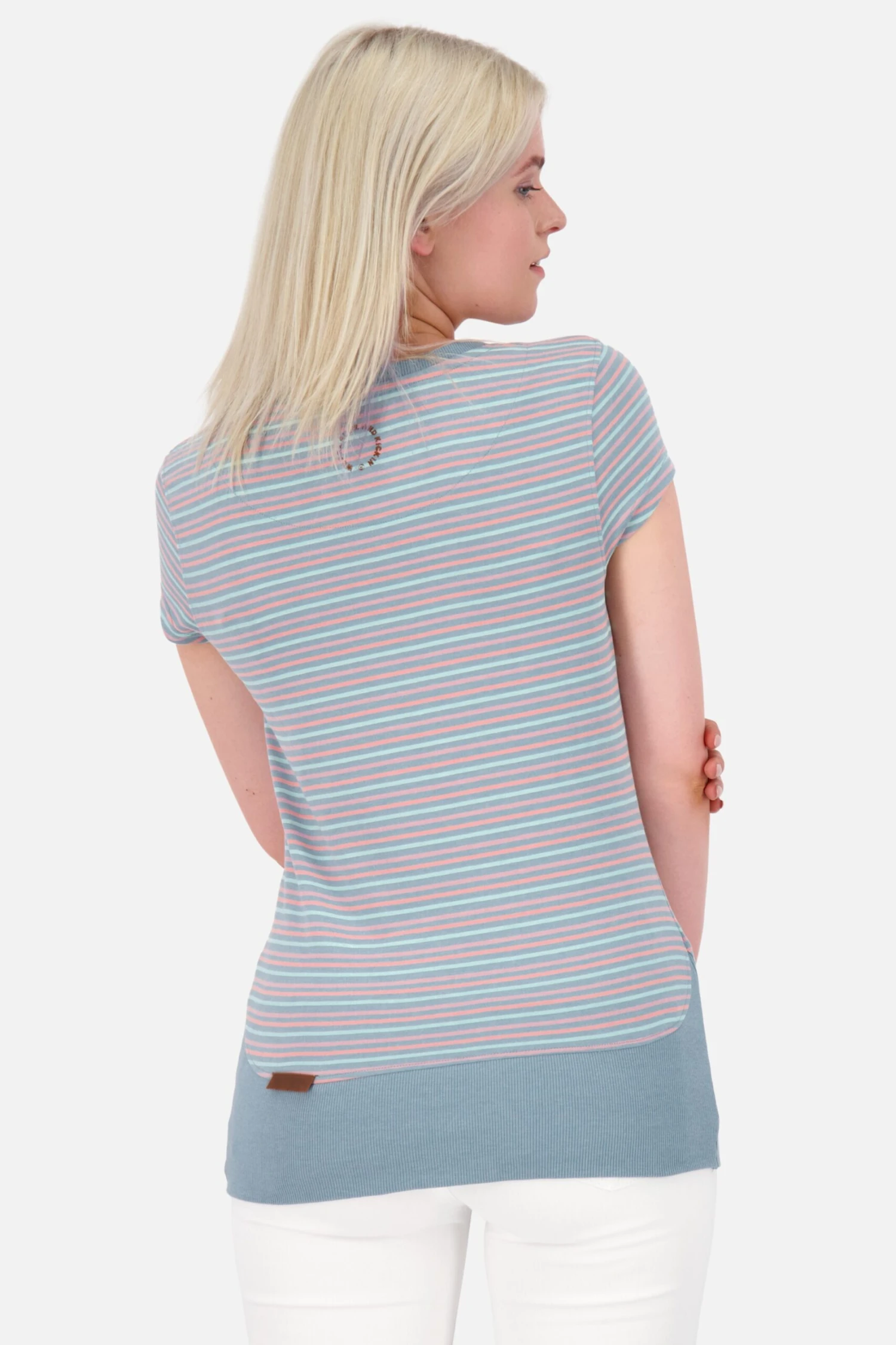 T-shirts Shirt Dames Duifblauw / Lichtblauw 7 T-shirts Shirt Dames Duifblauw / Lichtblauw - Afbeelding 5