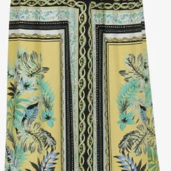 IZIA Maxi Rokken Rok Dames Pasteelgeel