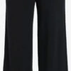 Vila Pantalons Wide Leg Broek Kasley Dames Zwart