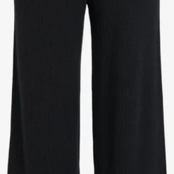Vila Pantalons Wide Leg Broek Kasley Dames Zwart