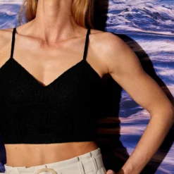 Crop Tops Top Cara Dames Zwart 14 Crop Tops Top Cara Dames Zwart -About You Winkel beb757e833f6290e064069d3f93ec45b scaled