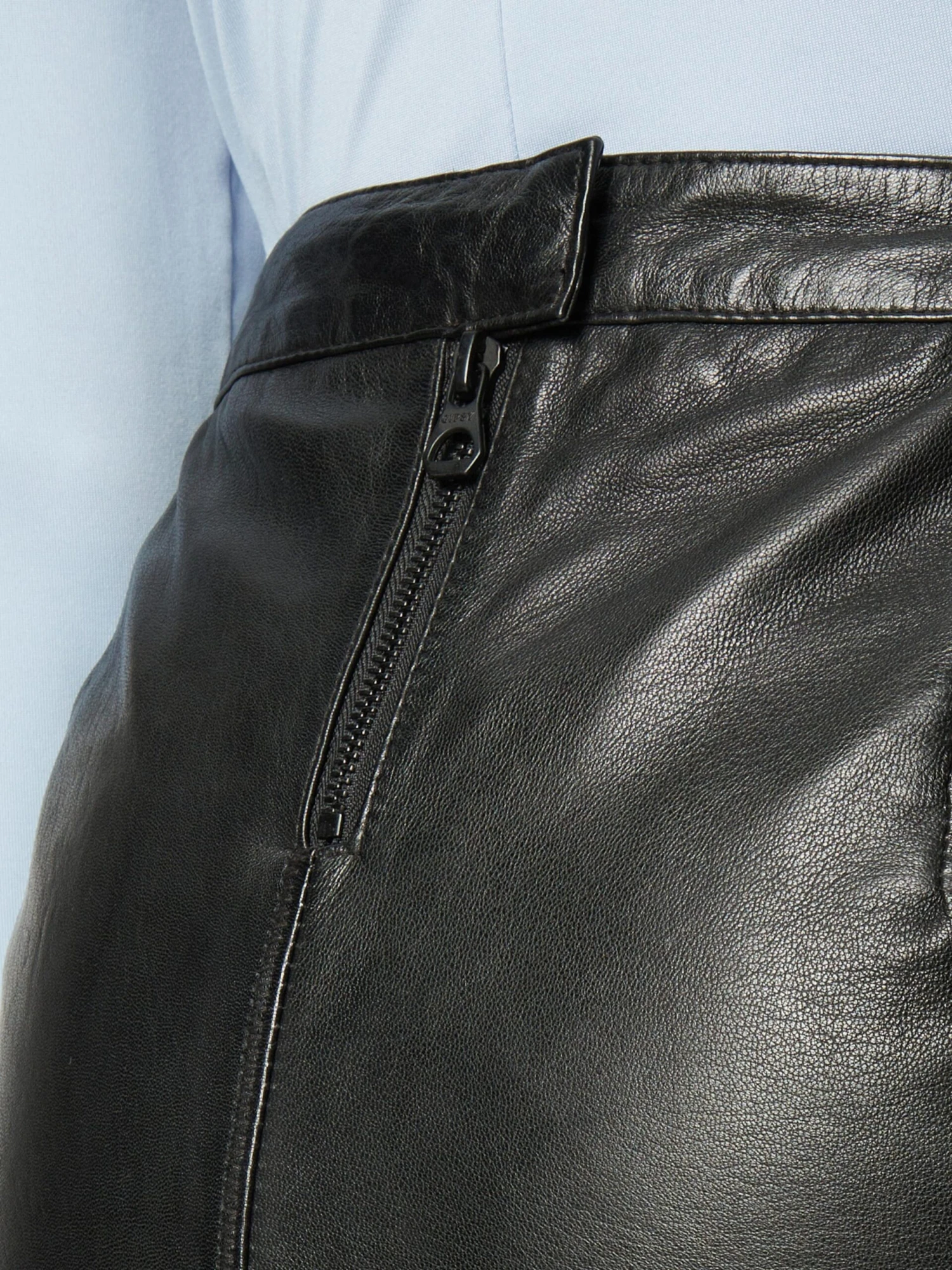 GIPSY Mini Rokken Rok Swante Dames Zwart 4 GIPSY Mini Rokken Rok Swante Dames Zwart - Afbeelding 2