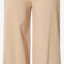 Pantalons Wide Leg Broek Nora Dames Beige / Crème