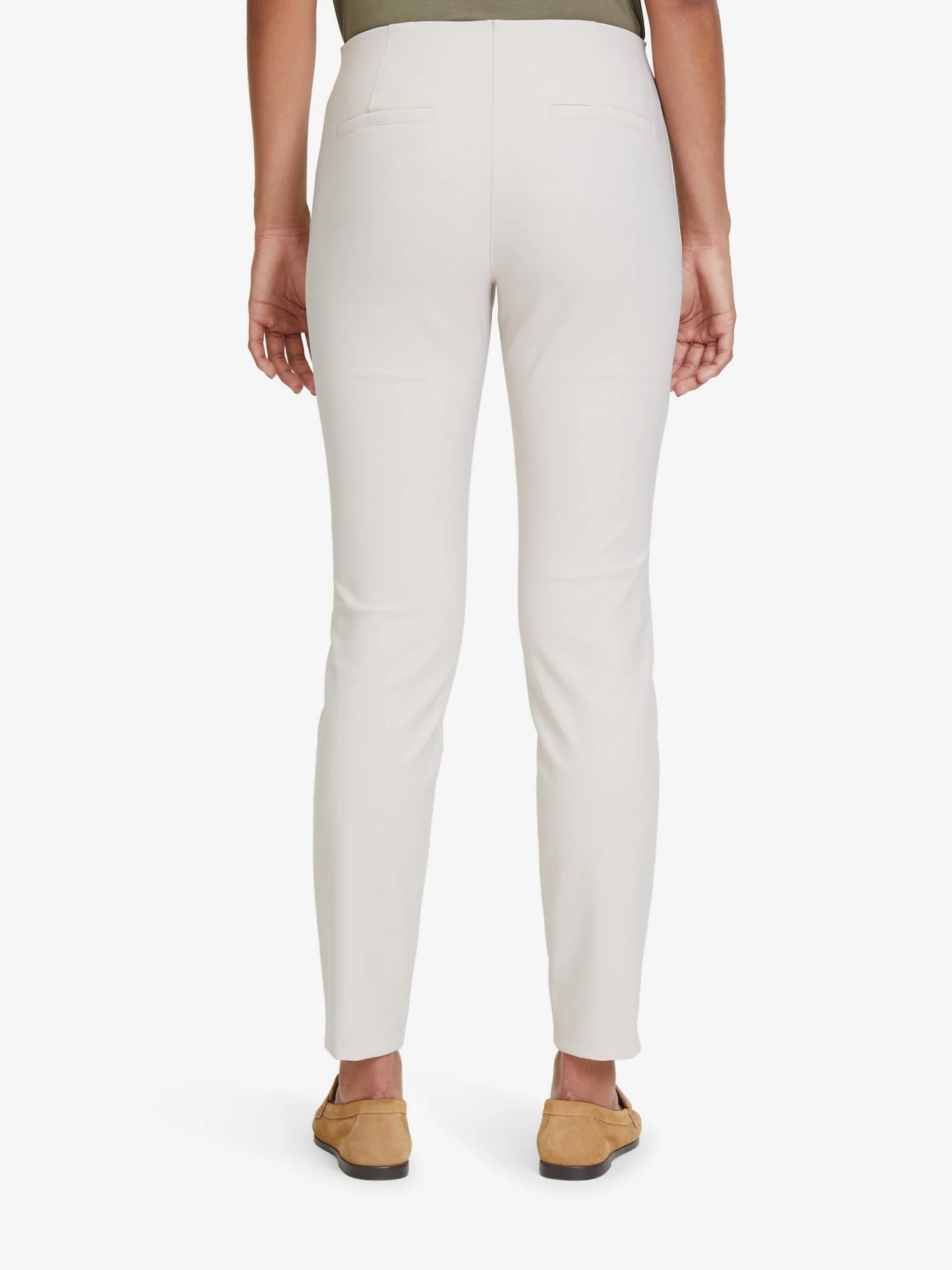 Betty Barclay Pantalons Slimfit Broek Dames Ivoor 6 Betty Barclay Pantalons Slimfit Broek Dames Ivoor - Afbeelding 4