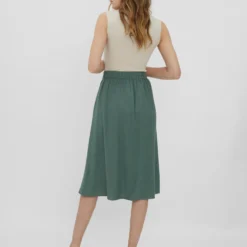 Vero Moda Midi Rokken Rok JESMILO Dames Petrol -About You Winkel c607551b3810b781d931ee2003c80beb scaled