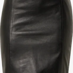 Leren Rokken Rok ELECTRA Dames Zwart