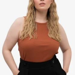 Tanktops Top Dames Roestbruin -About You Winkel c7fd6ac8399403a2de667701fd5ea66b scaled