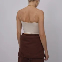 Crop Tops Top Joelle Dames Crème -About You Winkel c87bdfefe518c63af79480f3dec91793 scaled