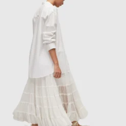 AllSaints Maxi Rokken Rok EVA Dames Wit 12 AllSaints Maxi Rokken Rok EVA Dames Wit -About You Winkel ca6e304459ce5c3df07937fe4998fc14 scaled