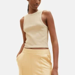 TOM TAILOR Denim Tanktops Top Dames Beige -About You Winkel cc22245d1861288620cf73020f58b7ff scaled