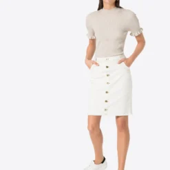 Taifun Mini Rokken Rok Dames Wit -About You Winkel cc5be03d975f56fd62576807430e2b1b scaled