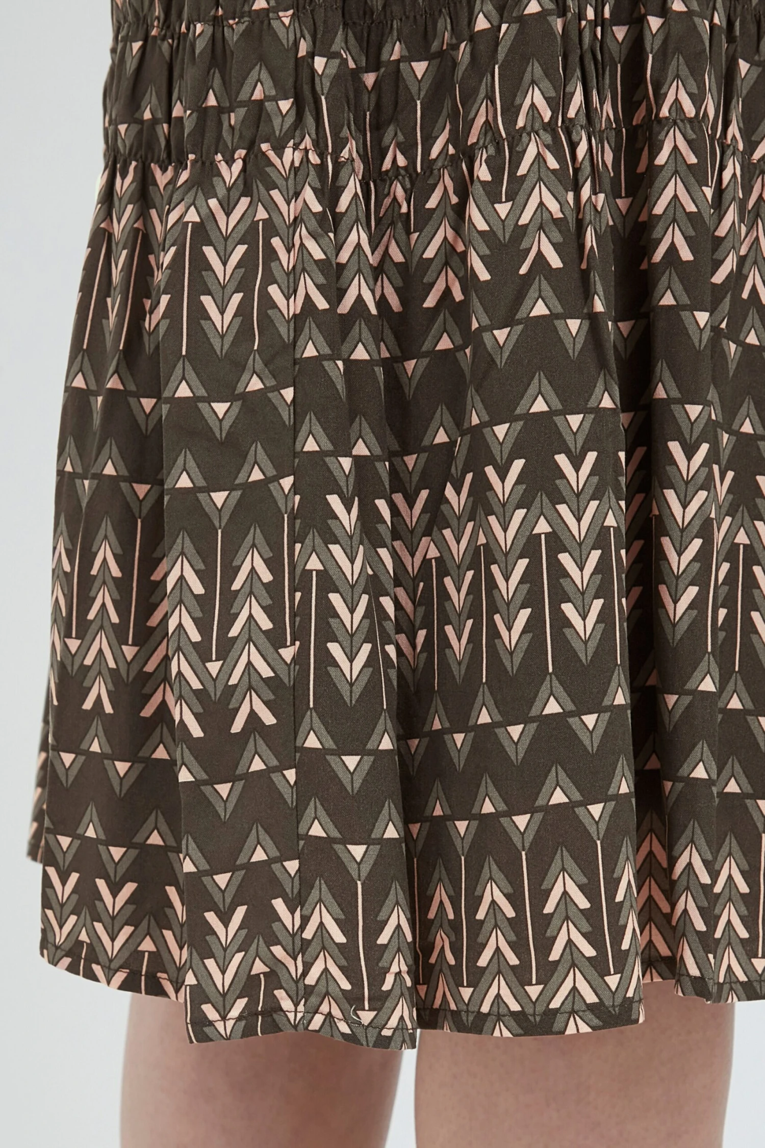 Fransa Midi Rokken Rok FRBATRIBE Dames Groen 8 Fransa Midi Rokken Rok FRBATRIBE Dames Groen - Afbeelding 6