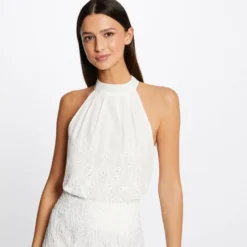 MORGAN Blouse Tops Blouse OCHOU Dames Offwhite -About You Winkel ccdfeef75b7416f9c90e3788c287e30e scaled