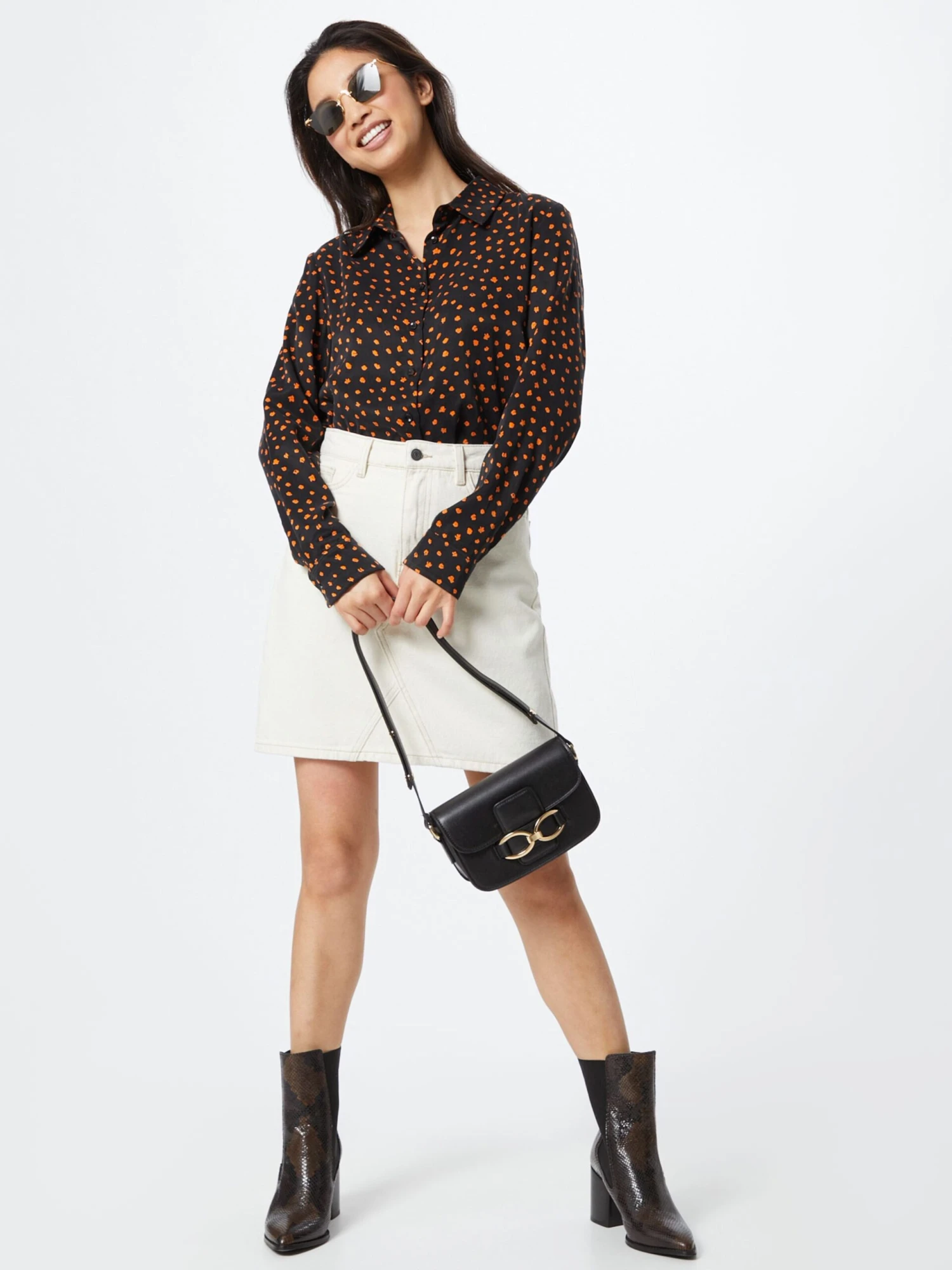 Object Mini Rokken Rok Gloria Dames Wit 6 Object Mini Rokken Rok Gloria Dames Wit - Afbeelding 4