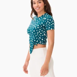 T-shirts Shirt Lou Dames Blauw -About You Winkel cef93701a5f948629deea8d28c32fe7c scaled