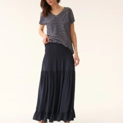 Maxi Rokken Rok Dames Navy -About You Winkel d00ac232f7bf7bc58679dd089dcd44f9 scaled