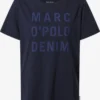 Marc O'Polo DENIM T-shirts Shirt Logo Tee Dames Blauw