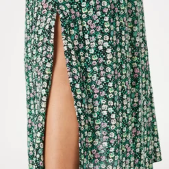 ICHI Maxi Rokken Rok MARRAKECH Dames Groen / Gemengde Kleuren 11 ICHI Maxi Rokken Rok MARRAKECH Dames Groen / Gemengde Kleuren -About You Winkel d2881e0342b3def94f4d95a49ef01b7e scaled