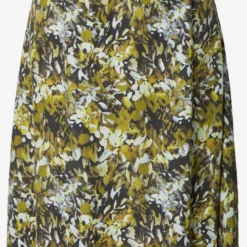 Midi Rokken Rok Claire Dames Kaki / Riet