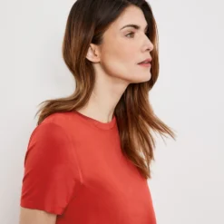Gerry Weber T-shirts Shirt Dames Vuurrood -About You Winkel d646575387e8df90f7d8dd35db8b1482 scaled