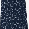 ICHI Midi Rokken Rok Dames Donkerblauw