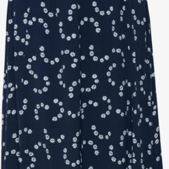 ICHI Midi Rokken Rok Dames Donkerblauw