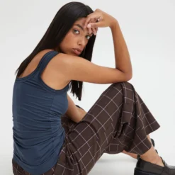 ICHI Tanktops Top ZOLA Dames Blauw 13 ICHI Tanktops Top ZOLA Dames Blauw -About You Winkel db102eccc14c4c62ea3e21ecf73715cd scaled