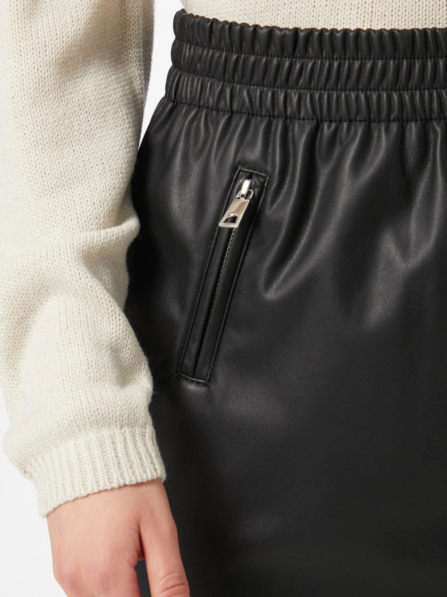 ONLY Mini Rokken Rok PINZON Dames Zwart 4 ONLY Mini Rokken Rok PINZON Dames Zwart - Afbeelding 2