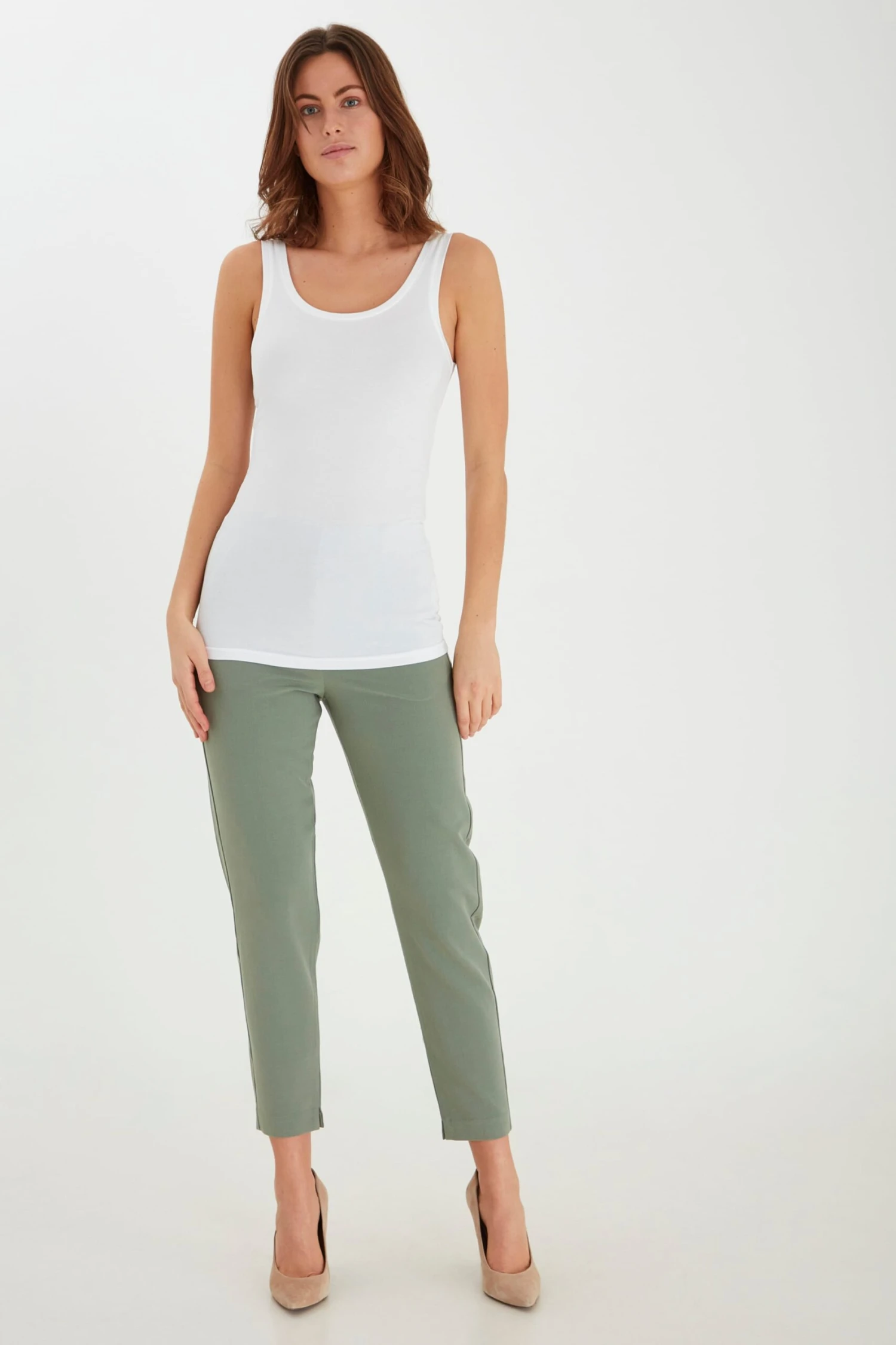 B.young Tanktops Top Pamila Dames Offwhite 7 B.young Tanktops Top Pamila Dames Offwhite - Afbeelding 5