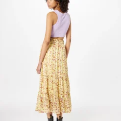 Maxi Rokken Rok Dames Lichtgeel -About You Winkel de0b48f252abc6f0e19335f1ae205a38 scaled