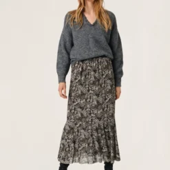 Soaked In Luxury Maxi Rokken Rok Briley Dames Beige -About You Winkel e12dfb76237b5d55046607c7276d486b scaled