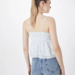 Hollister Crop Tops Top Dames Blauw / Wit -About You Winkel e373ccf798aa756dd02822cdc1717979 scaled