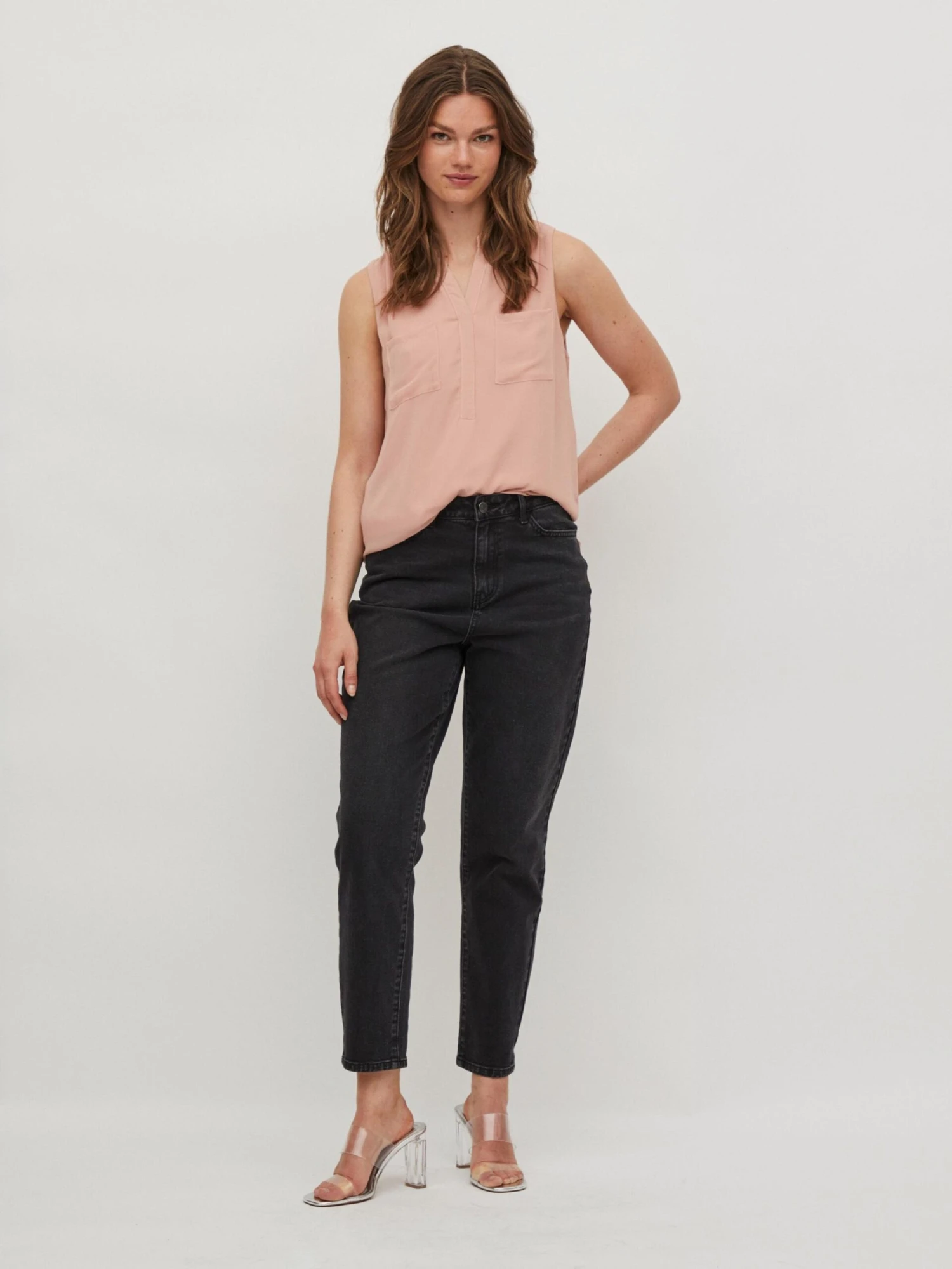 Vila Blouse Tops Blouse Mera Dames Roze 7 Vila Blouse Tops Blouse Mera Dames Roze - Afbeelding 5