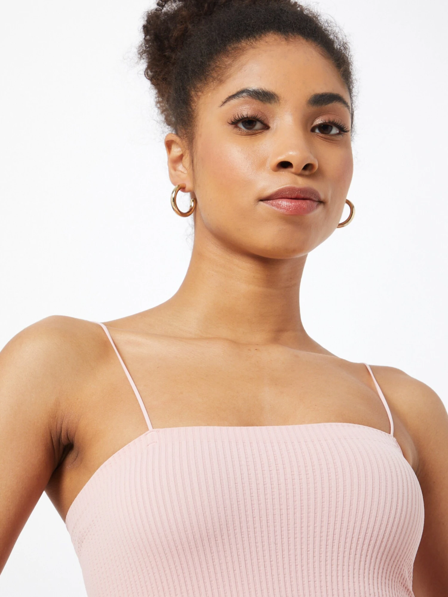 BDG Urban Outfitters Crop Tops Top Bungee Dames Pastelroze 4 BDG Urban Outfitters Crop Tops Top Bungee Dames Pastelroze - Afbeelding 2