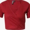 Pieces T-shirts Shirt KARISMA Dames Merlot -About You Winkel e8cabb3816cabd39d97afd6a5d388f3e