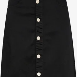 Cream Midi Rokken Rok Alma Dames Zwart