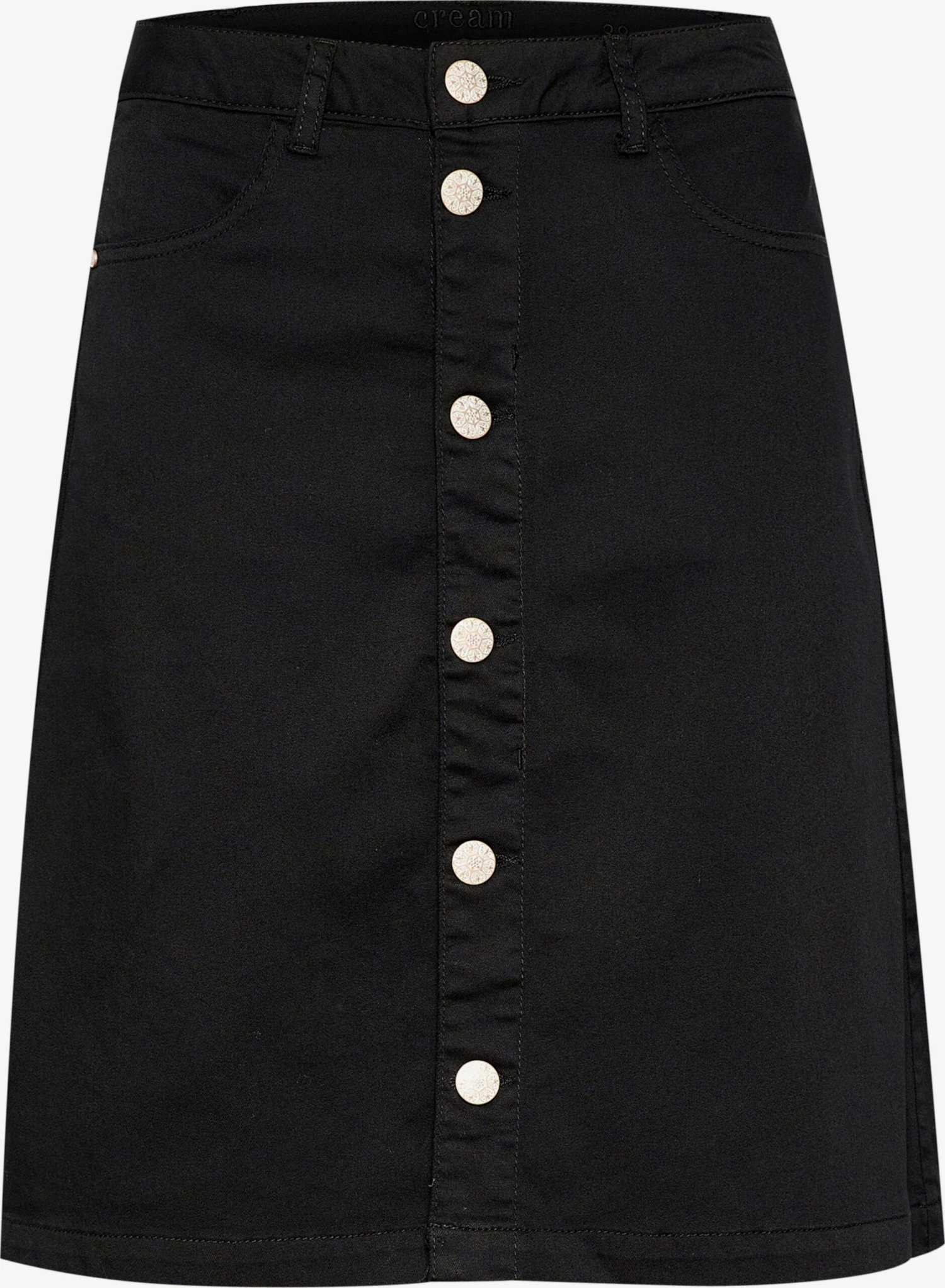 Cream Midi Rokken Rok Alma Dames Zwart 3 Cream Midi Rokken Rok Alma Dames Zwart