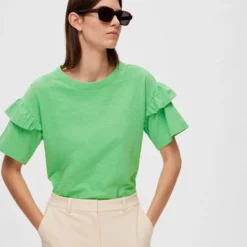 Selected Femme T-shirts Shirt Rylie Dames Groen 12 Selected Femme T-shirts Shirt Rylie Dames Groen -About You Winkel f16013052e009077a8036b8b5800c2b7 scaled