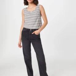 Tanktops Top KarlaAK Dames Grijs / Lichtgrijs -About You Winkel f20ed4896078ca097118f1cb1027333d scaled