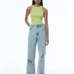 EDITED Tanktops Top Orelia Dames Neongroen -About You Winkel f220538764824936a5d4dbf2479f22d1 scaled