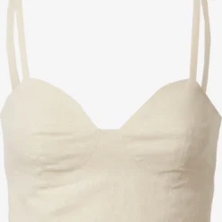 Crop Tops Top Elina Dames Beige / Crème